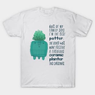 Handmade Ceramic Plant Pot T-Shirt